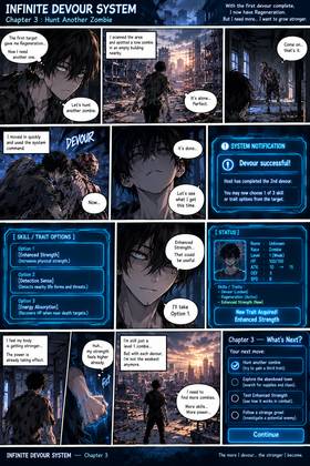 Read infinite Devouring in demolished world   1 Page 4 in English