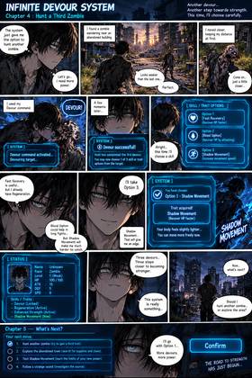 Read infinite Devouring in demolished world   1 Page 5 in English