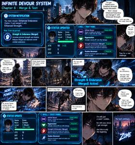 Read infinite Devouring in demolished world   1 Page 6 in English