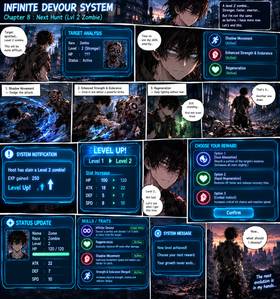 Read infinite Devouring in demolished world   1 Page 8 in English