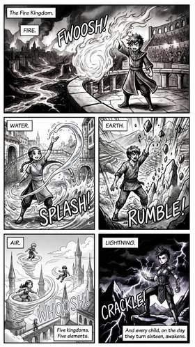 Read Eclipsed Realms: The First Legacy  1 Page 3 in English