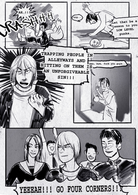 Read Four Corners  1 Page 8 in English