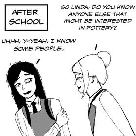 A walk home from school.