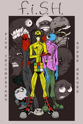 Read F.I.S.H. (Five Incompetent Super Heroes  1 Page 1 in English
