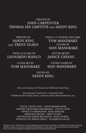 Read John Carpenter's Asylum  8 Page 2 in English