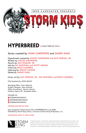 Read John Carpenter Presents Storm Kids  7 Page 2 in English