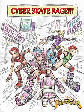 Cyber Skate Race!