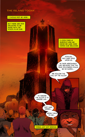 Read Warrior Island Comic issue #1  1 Page 8 in English