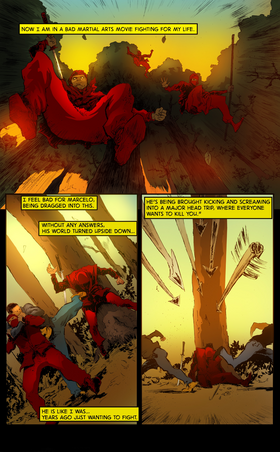 Read Warrior Island Comic issue #1  1 Page 10 in English