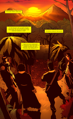 Read Warrior Island Comic issue #1  1 Page 3 in English