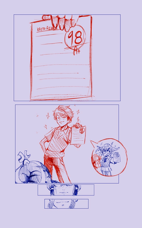 Read What Makes Purple?  3 Page 1 in English