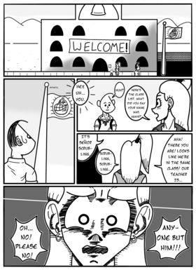 Read School! For The Gifted  1 Page 9 in English