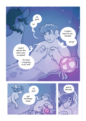Read moon jellyfish kiss  3 Page 1 in English