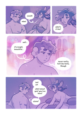 Read moon jellyfish kiss  5 Page 1 in English