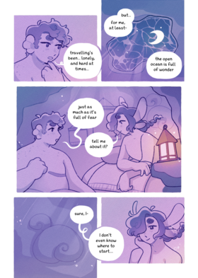 Read moon jellyfish kiss  7 Page 1 in English