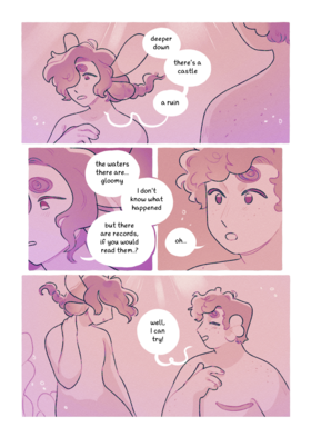 Read moon jellyfish kiss  7 Page 4 in English