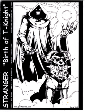 Read Ghettostone presents, "THE STRANGER III" Birth Of T-Knight  1 Page 1 in English