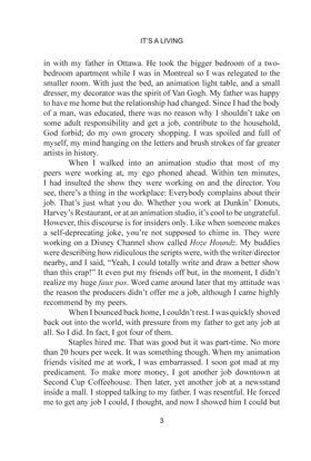 Read IT'S A LIVING: Surviving as a Freelancer in the 21st Century  4 Page 3 in English