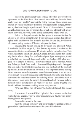Read IT'S A LIVING: Surviving as a Freelancer in the 21st Century  5 Page 4 in English