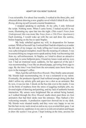 Read IT'S A LIVING: Surviving as a Freelancer in the 21st Century  4 Page 4 in English