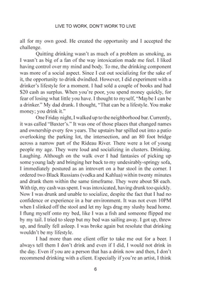 Read IT'S A LIVING: Surviving as a Freelancer in the 21st Century  5 Page 6 in English