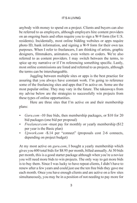 Read IT'S A LIVING: Surviving as a Freelancer in the 21st Century  7 Page 3 in English