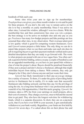 Read IT'S A LIVING: Surviving as a Freelancer in the 21st Century  7 Page 4 in English