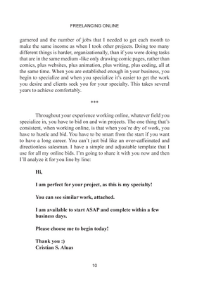 Read IT'S A LIVING: Surviving as a Freelancer in the 21st Century  7 Page 10 in English