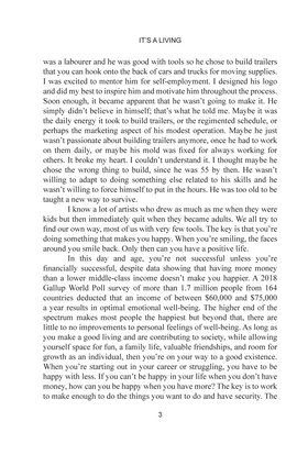 Read IT'S A LIVING: Surviving as a Freelancer in the 21st Century  13 Page 3 in English