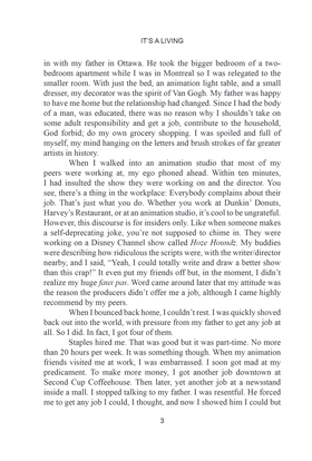 Read IT'S A LIVING: Surviving as a Freelancer in the 21st Century  4 Page 3 in English