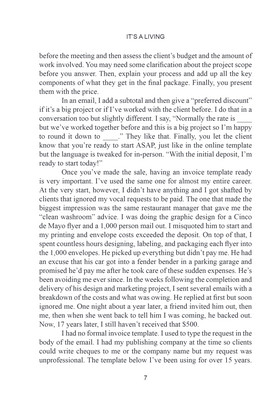 Read IT'S A LIVING: Surviving as a Freelancer in the 21st Century  8 Page 7 in English