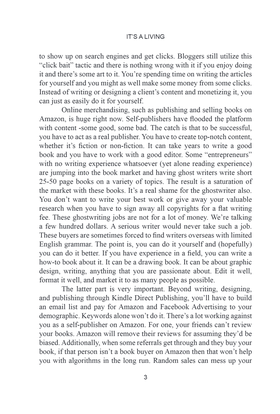Read IT'S A LIVING: Surviving as a Freelancer in the 21st Century  10 Page 3 in English