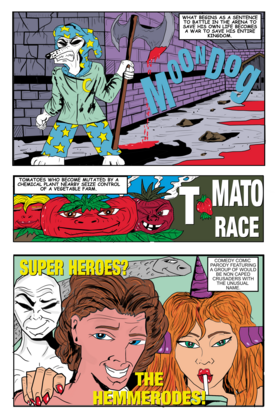 Read The Unique World of P.K.S. CoMiX  1 Page 4 in English