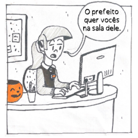 Read Halloween Cinema | ENG  3 Page 1 in Brazilian Portuguese