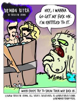 Read Demon Bitch - The Webcomic!  98 Page 1 in English