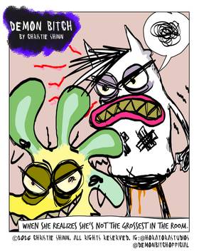 Read Demon Bitch - The Webcomic!  99 Page 1 in English