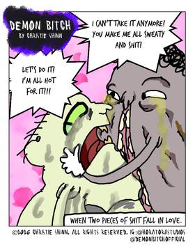 Read Demon Bitch - The Webcomic!  100 Page 1 in English