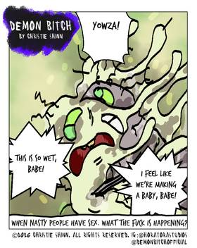 Read Demon Bitch - The Webcomic!  101 Page 1 in English