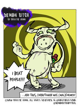 Read Demon Bitch - The Webcomic!  103 Page 1 in English