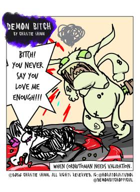 Read Demon Bitch - The Webcomic!  105 Page 1 in English