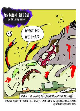 Read Demon Bitch - The Webcomic!  108 Page 1 in English