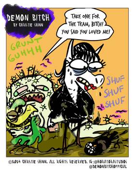 Read Demon Bitch - The Webcomic!  2 Page 1 in English