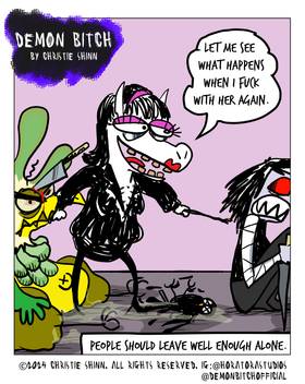 Read Demon Bitch - The Webcomic!  3 Page 1 in English