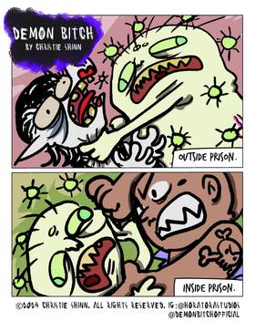 Read Demon Bitch - The Webcomic!  4 Page 1 in English