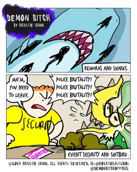 Read Demon Bitch - The Webcomic!  16 Page 1 in English