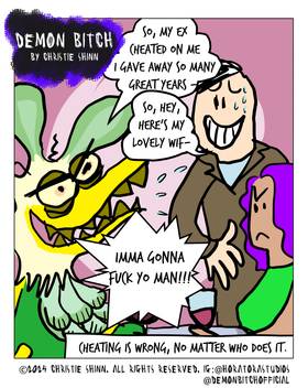 Read Demon Bitch - The Webcomic!  17 Page 1 in English