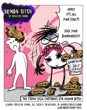 Read Demon Bitch - The Webcomic!  19 Page 1 in English