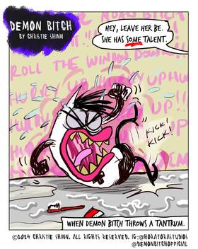 Read Demon Bitch - The Webcomic!  22 Page 1 in English