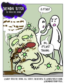 Read Demon Bitch - The Webcomic!  29 Page 1 in English