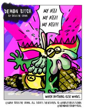 Read Demon Bitch - The Webcomic!  34 Page 1 in English